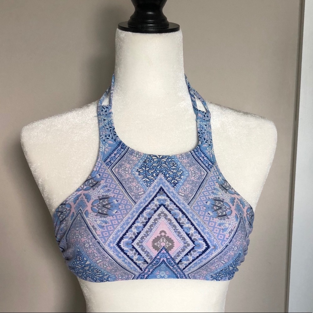 Purple Tribal Print Bikini